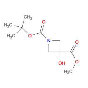 1,3-Azetidinedicarboxylic acid, 3-hydroxy-, 1-(1,1-dimethylethyl) 3-methyl ester