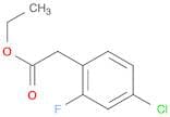 Benzeneacetic acid, 4-chloro-2-fluoro-, ethyl ester