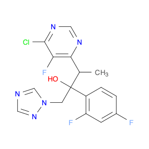 3-(6-Chloro-5-fluoropyrimidin-4-yl)-2-(2,4-difluorophenyl)butan-2-ol hydrochloride