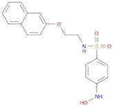 4-(Hydroxyamino)-N-(2-(naphthalen-2-yloxy)ethyl)benzenesulfonamide