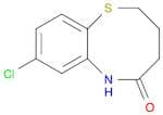 2H-1,6-Benzothiazocin-5(6H)-one, 8-chloro-3,4-dihydro-