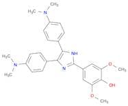 Phenol, 4-[4,5-bis[4-(dimethylamino)phenyl]-1H-imidazol-2-yl]-2,6-dimethoxy-