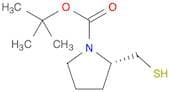 1-Pyrrolidinecarboxylic acid, 2-(mercaptomethyl)-, 1,1-dimethylethyl ester, (2S)-