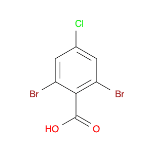 Benzoic acid, 2,6-dibromo-4-chloro-