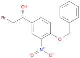 (R)-1-(4-(Benzyloxy)-3-nitrophenyl)-2-bromoethanol