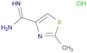 2-Methyl-1,3-thiazole-4-carboximidamide HCl