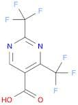 2,4-Bis(trifluoromethyl)pyrimidine-5-carboxylic acid