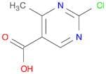 5-Pyrimidinecarboxylic acid, 2-chloro-4-methyl-
