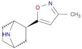 7-Azabicyclo[2.2.1]heptane, 2-(3-methyl-5-isoxazolyl)-, (1R,2S,4S)-rel-
