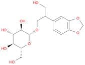 β-D-Glucopyranoside, 2-(1,3-benzodioxol-5-yl)-3-hydroxypropyl