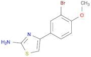 4-(3-bromo-4-methoxyphenyl)-1,3-thiazol-2-amine