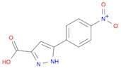 1H-Pyrazole-3-carboxylic acid, 5-(4-nitrophenyl)-