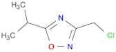 3-(Chloromethyl)-5-(propan-2-yl)-1,2,4-oxadiazole