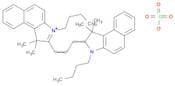 1H-Benz[e]indolium, 3-butyl-2-[3-(3-butyl-1,3-dihydro-1,1-dimethyl-2H-benz[e]indol-2-ylidene)-1-pr…