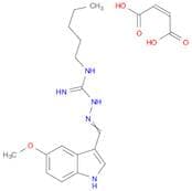 Hydrazinecarboximidamide, 2-[(5-methoxy-1H-indol-3-yl)methylene]-N-pentyl-, (2Z)-2-butenedioate (1…
