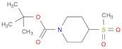 1-Piperidinecarboxylic acid, 4-(Methylsulfonyl)-, 1,1-diMethylethyl ester