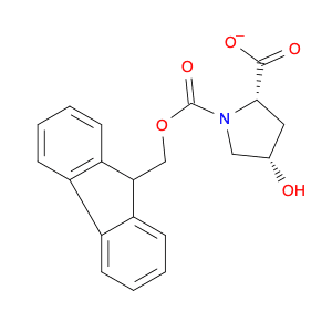 1,2-Pyrrolidinedicarboxylic acid, 4-hydroxy-, 1-(9H-fluoren-9-ylmethyl) ester, (2S,4S)-