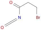 Propanoyl isocyanate, 3-bromo-