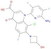 3-Quinolinecarboxylic acid, 1-(6-amino-3,5-difluoro-2-pyridinyl)-8-chloro-6-fluoro-1,4-dihydro-7-(…