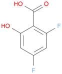 Benzoic acid, 2,4-difluoro-6-hydroxy-