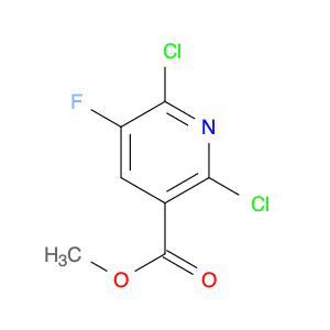 3-Pyridinecarboxylic acid, 2,6-dichloro-5-fluoro-, methyl ester