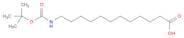 Dodecanoic acid, 12-[[(1,1-dimethylethoxy)carbonyl]amino]-