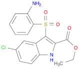 Ethyl 3-((2-aminophenyl)sulfonyl)-5-chloro-1H-indole-2-carboxylate