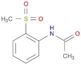 Acetamide, N-[2-(methylsulfonyl)phenyl]-