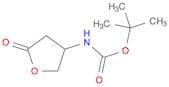 Carbamic acid, (tetrahydro-5-oxo-3-furanyl)-, 1,1-dimethylethyl ester (9CI)
