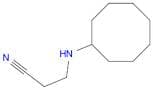 Propanenitrile, 3-(cyclooctylamino)-