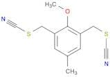 2-Methoxy-5-methyl-1,3-bis(thiocyanatomethyl)benzene