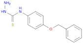 N-(4-(Benzyloxy)phenyl)hydrazinecarbothioamide