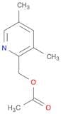 (3,5-Dimethylpyridin-2-yl)methyl acetate