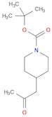 1-​Piperidinecarboxylic acid, 4-​(2-​oxopropyl)​-​, 1,​1-​dimethylethyl ester