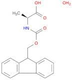 L-Alanine, N-[(9H-fluoren-9-ylmethoxy)carbonyl]-, hydrate (1:1)