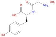 (2S)-2-(2-aminoacetamido)-3-(4-hydroxyphenyl)propanoic acid hydrate
