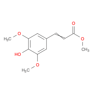 2-Propenoic acid, 3-(4-hydroxy-3,5-dimethoxyphenyl)-, methyl ester