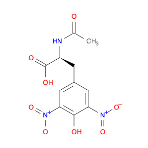 (2S)-2-acetamido-3-(4-hydroxy-3,5-dinitrophenyl)propanoic acid