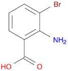 Benzoic acid, 2-amino-3-bromo-