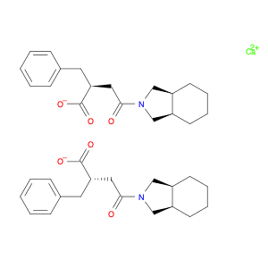 2H-Isoindole-2-butanoic acid, octahydro-γ-oxo-α-(phenylmethyl)-, calcium salt, hydrate (2:1:2), (α…