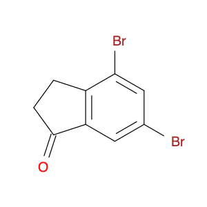 1H-Inden-1-one, 4,6-dibromo-2,3-dihydro-