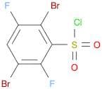 2,5-Dibromo-3,6-difluorobenzene-1-sulfonyl chloride