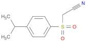 2-((4-Isopropylphenyl)sulfonyl)acetonitrile