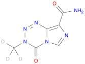 Imidazo[5,1-d]-1,2,3,5-tetrazine-8-carboxamide, 3,4-dihydro-3-(methyl-d3)-4-oxo- (9CI)