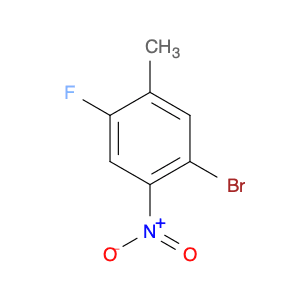 Benzene, 1-bromo-4-fluoro-5-methyl-2-nitro-