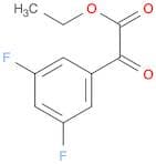 Benzeneacetic acid, 3,5-difluoro-α-oxo-, ethyl ester