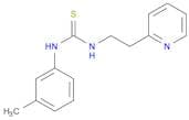 Thiourea, N-(3-methylphenyl)-N'-[2-(2-pyridinyl)ethyl]-