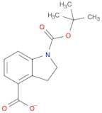 1H-Indole-1,4-dicarboxylic acid,2,3-dihydro-,1-(1,1-dimethylethyl)ester