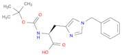 2-[(2-Methylpropan-2-yl)oxycarbonylamino]-3-[1-(phenylmethyl)imidazol-4-yl]propanoic acid