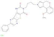Pyrazino[2',3':4,5]thieno[3,2-d]pyrimidine-2,4(1H,3H)-dione, 8-phenyl-3-[4-[(3aR,9bR)-1,3a,4,9b-te…